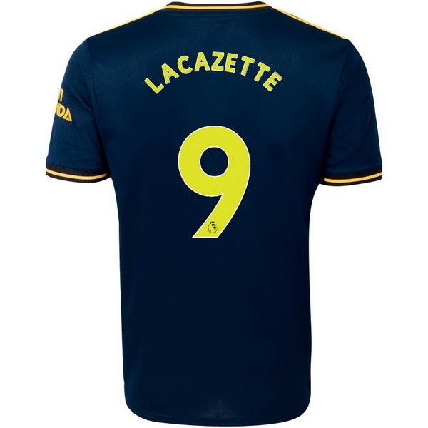 Trikot Arsenal NO.9 Lacazette Ausweich 2019-20 Blau Fussballtrikots Günstig